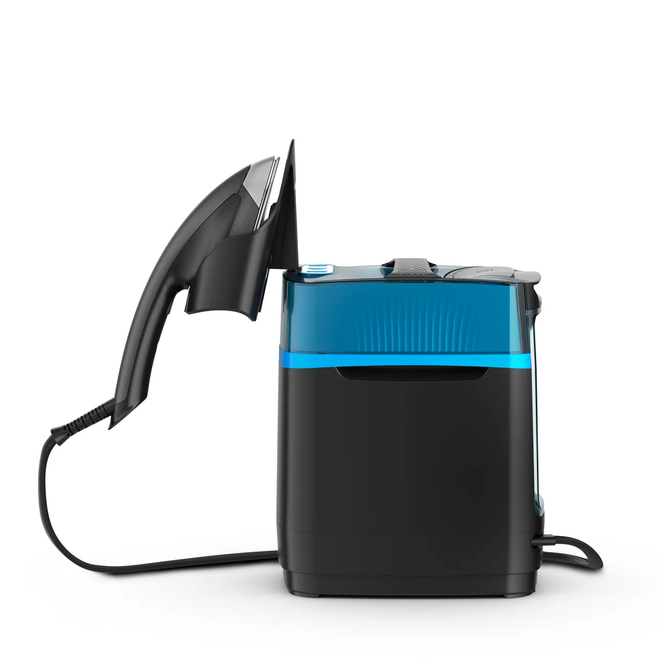 Tefal Cube UT2020 handsteamer, 2170 W, 1,1 l, svart/bl&aring;