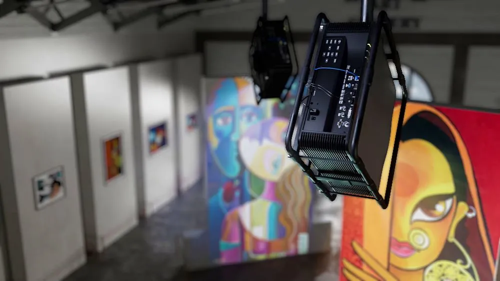 Optoma W9PV7KC01VZ1 DLP WUXGA 12000 ANSI lm Laser Projector, Black