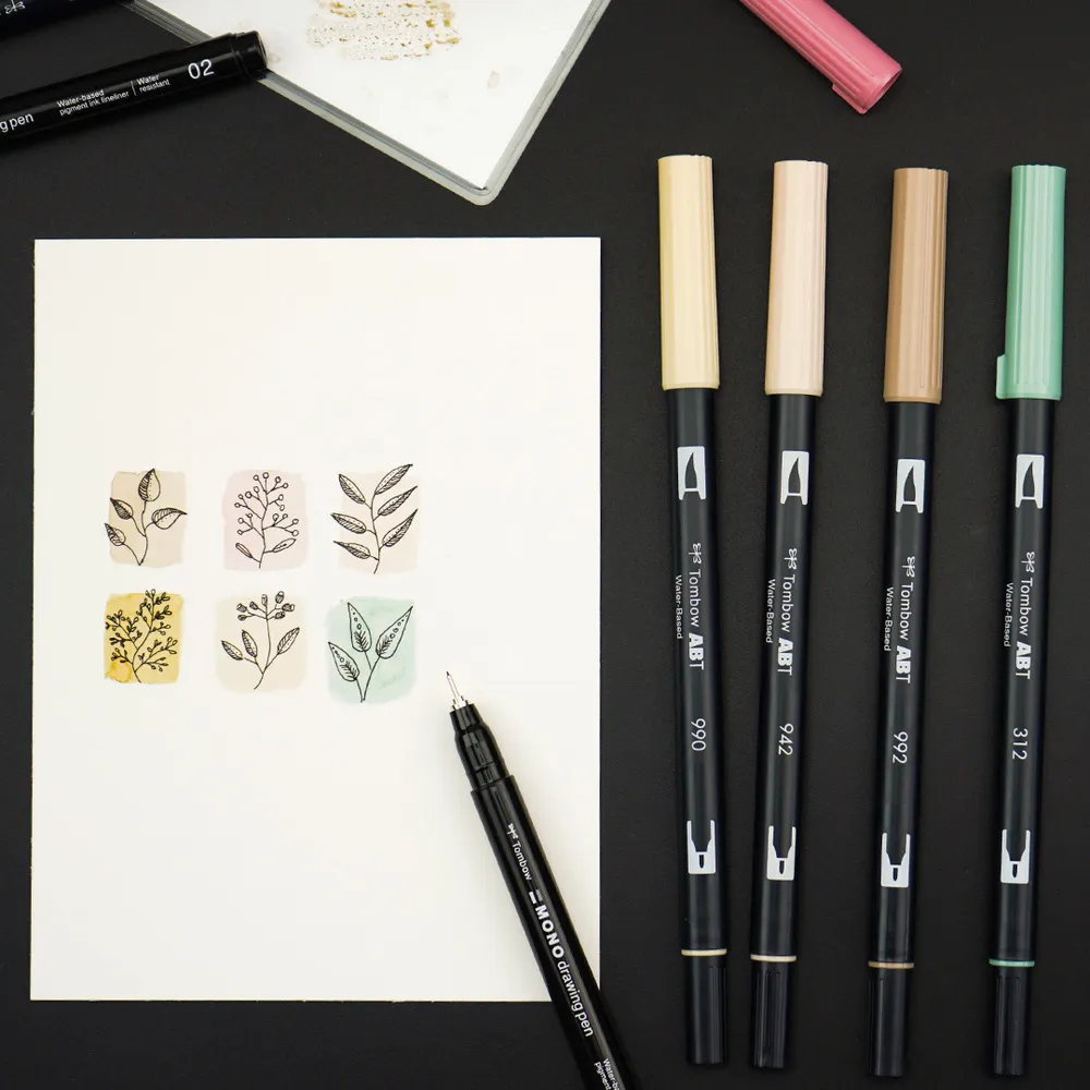Fineliner Tombow MONO drawing set Bold (4)