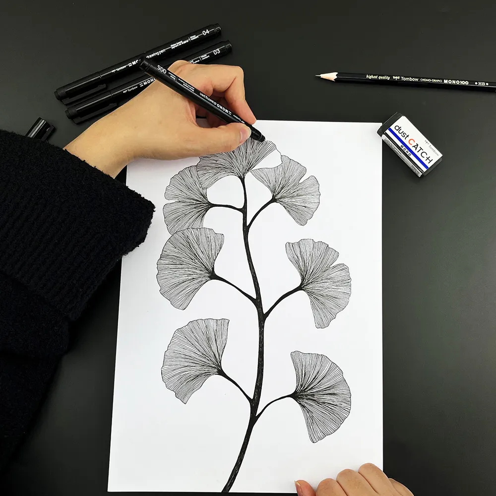 Fineliner Tombow MONO drawing set Bold (4)