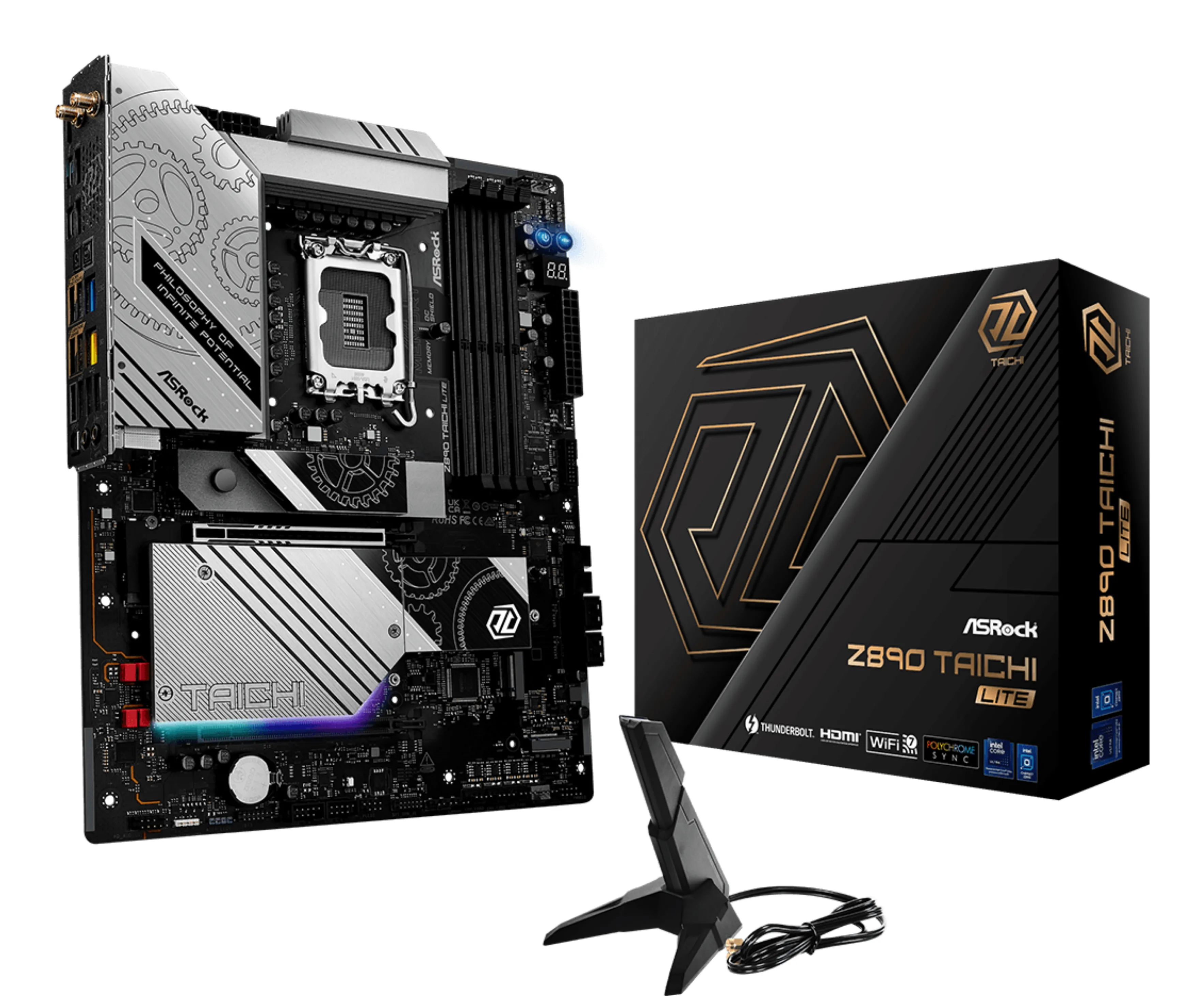 ASRock Z890 Taichi Lite WiFi 7 LGA1851 ATX -emolevy