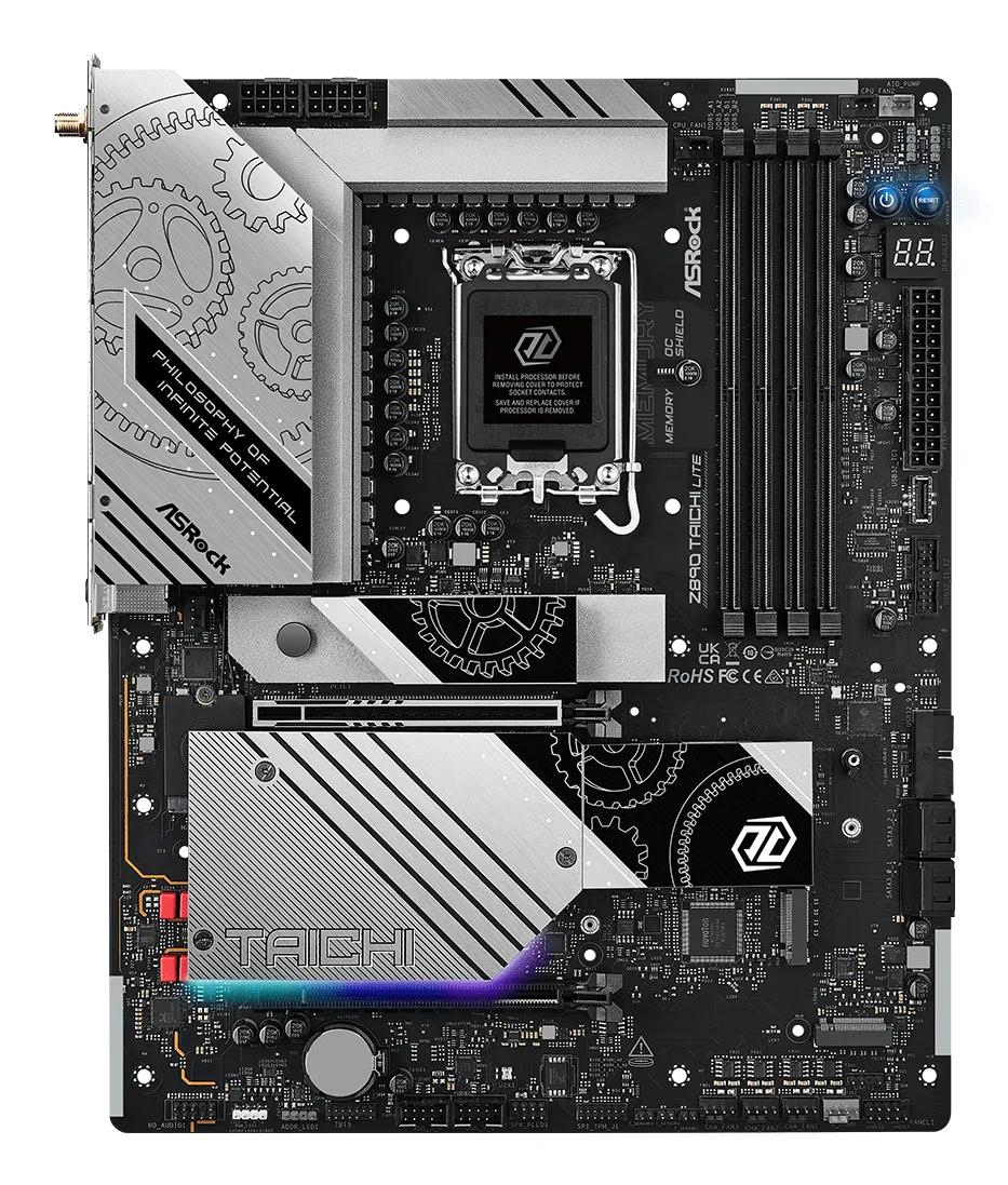 ASRock Z890 Taichi Lite WiFi 7 LGA1851 ATX -emolevy
