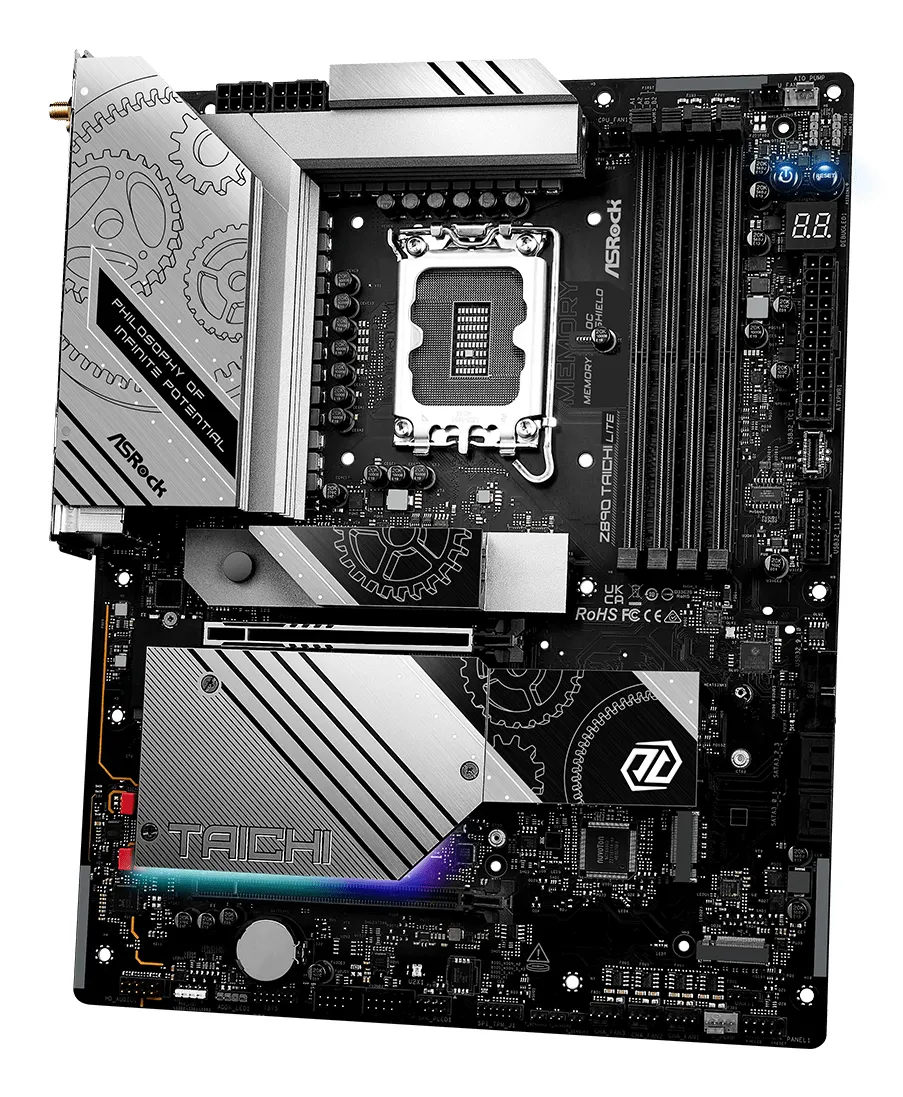 ASRock Z890 Taichi Lite WiFi 7 LGA1851 ATX -emolevy