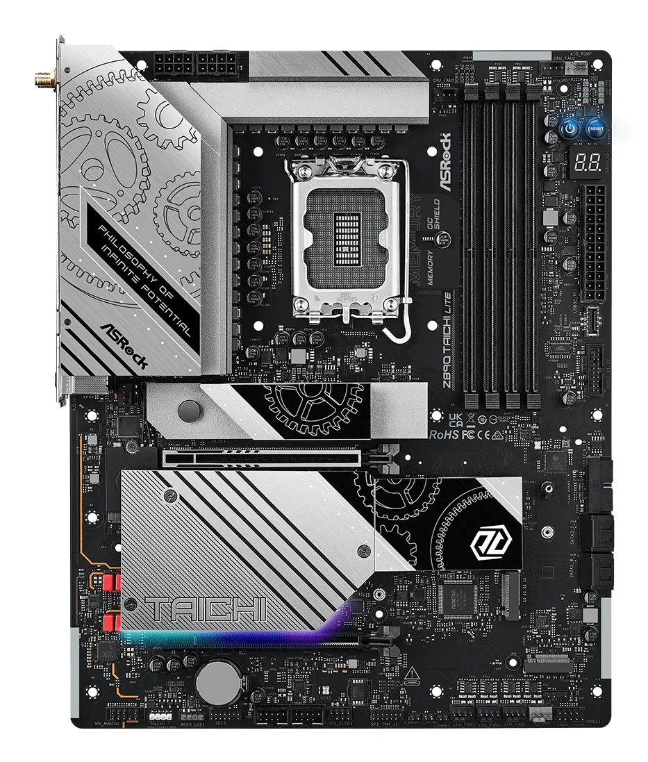 ASRock Z890 Taichi Lite WiFi 7 LGA1851 ATX -emolevy