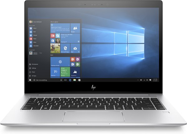 HP 14" EliteBook 1040 G4, 512GB, Win 10 Pro - kannettava, hopea