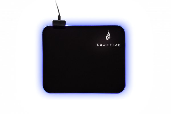 Surefire Silent Flight RGB-320 RGB gaming musmatta, 320x260 mm, svart