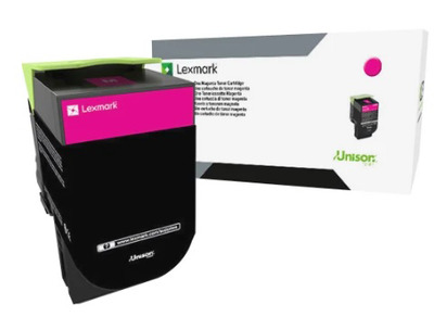 Lexmark 80C0X30 Extra High Yield -laserv&auml;rikasetti, magenta