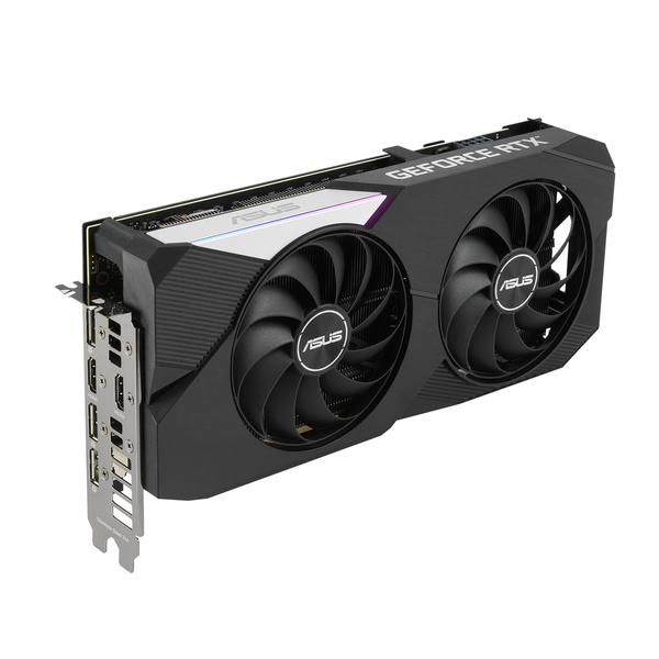 Asus GeForce RTX 3060 Ti Dual Mini V2 OC 8GB (LHR) - Graphics card