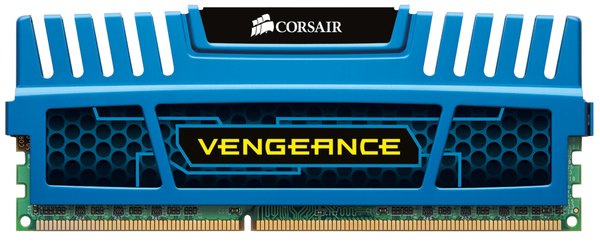 Corsair 16GB (4x4GB) Vengeance, DDR3 1600MHz - Blue