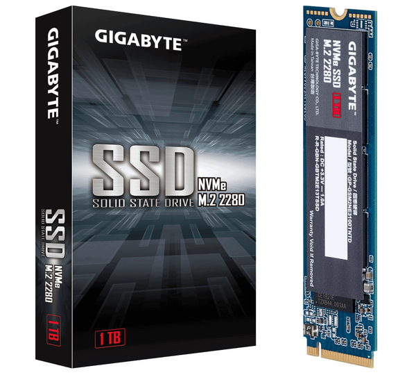 GIGABYTE NVMe SSD 1TB NVMe M.2