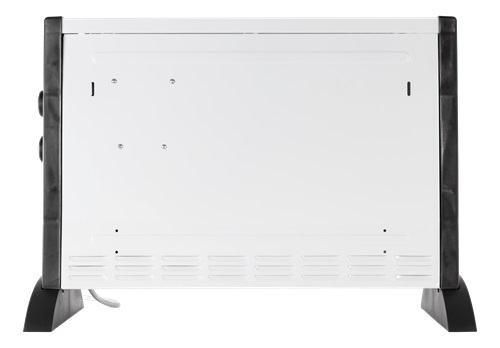 NORDIC HOME CULTURE Konvektorelement med fl&auml;kt, 2000W, Aluminium