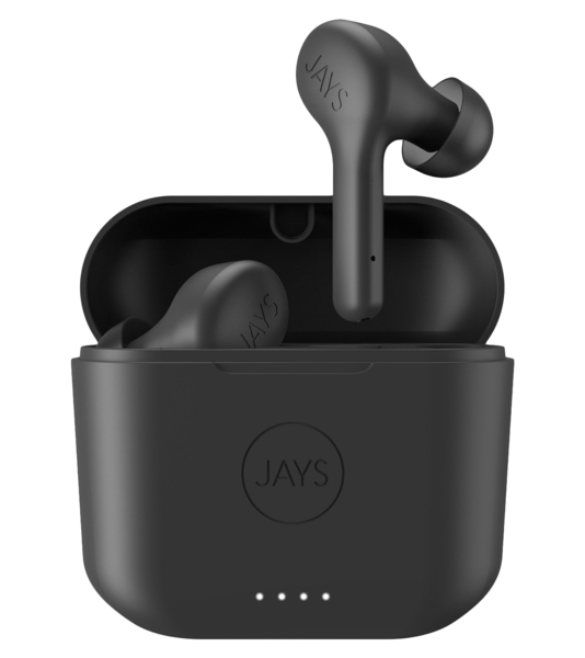 JAYS H&ouml;rlur f-Five TWS Tr&aring;dl&ouml;s In-Ear Svart