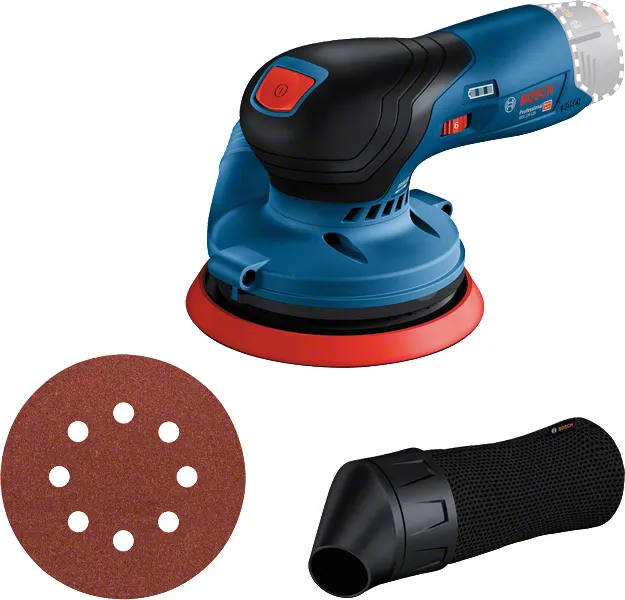 Bosch Cordless eccentric sander GEX 12V-125 Professional solo, 12V (blue/black, without battery and charger)