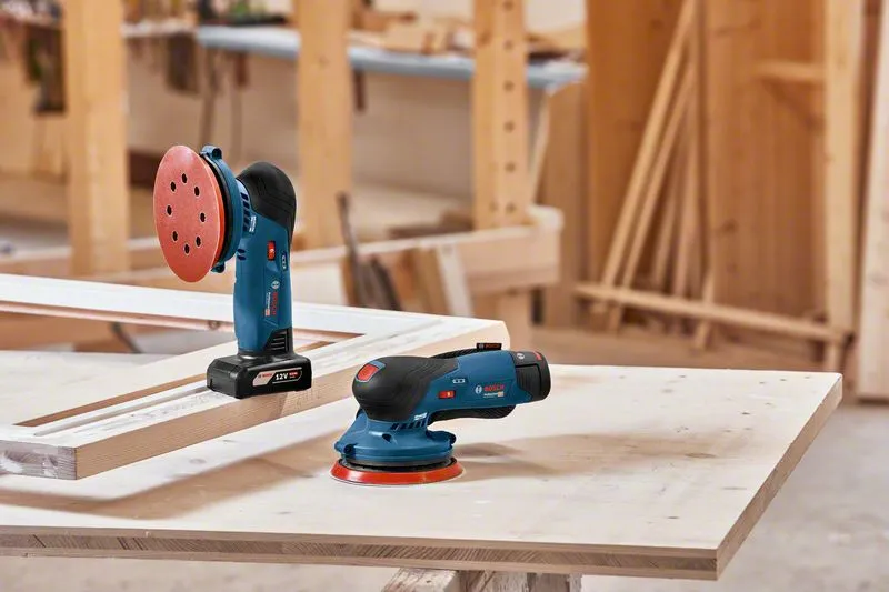 Bosch Cordless eccentric sander GEX 12V-125 Professional solo, 12V (blue/black, without battery and charger)