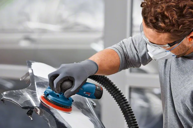 Bosch Cordless eccentric sander GEX 12V-125 Professional solo, 12V (blue/black, without battery and charger)