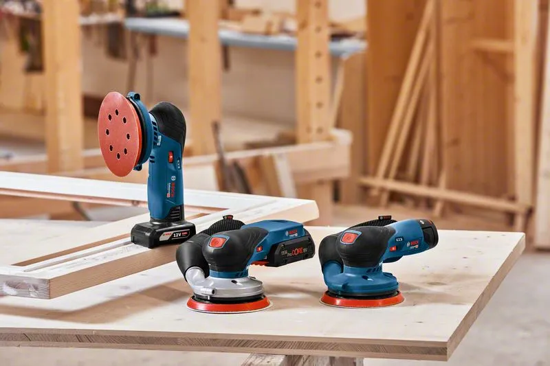 Bosch Cordless eccentric sander GEX 12V-125 Professional solo, 12V (blue/black, without battery and charger)