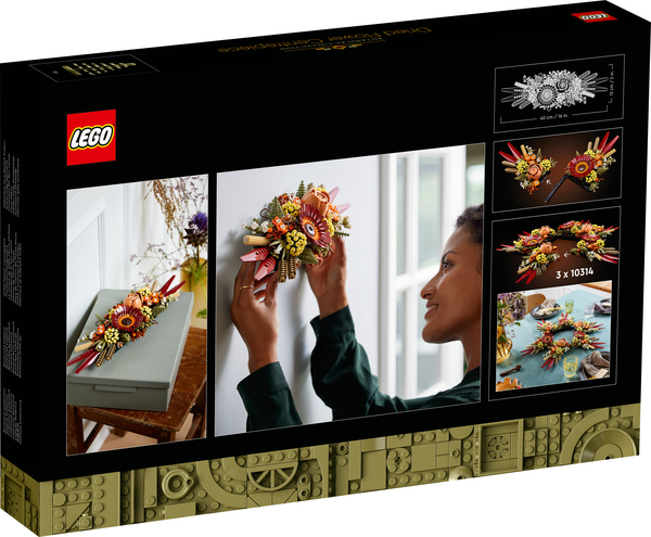 Lego Botnicals - dried flower centrepiece 10314