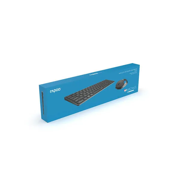 RAPOO Keyboard/Mice Set 9750M Multi-Mode Wireless Dark Grey
