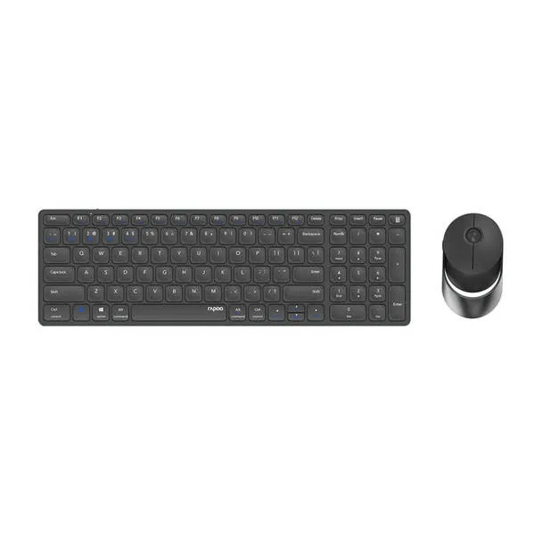 RAPOO Keyboard/Mice Set 9750M Multi-Mode Wireless Dark Grey