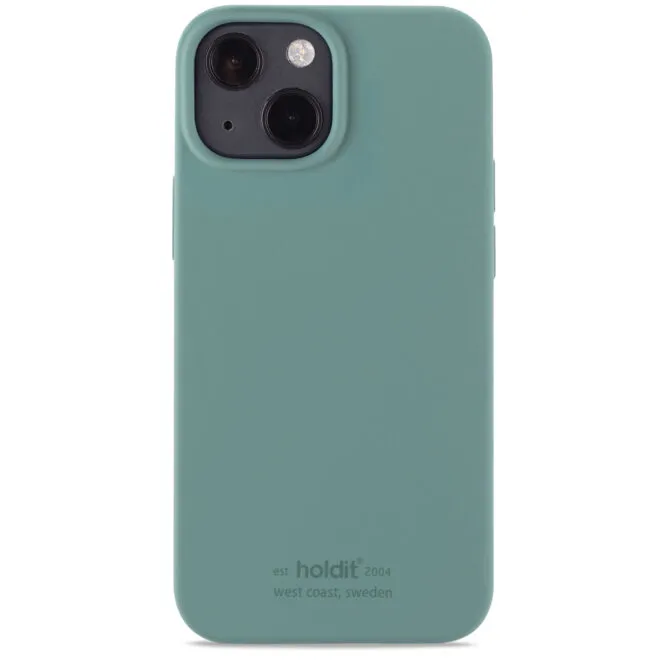 HOLDIT IPHONE iPhone 13 Mini  - SILICONE CASE MOSS GREEN