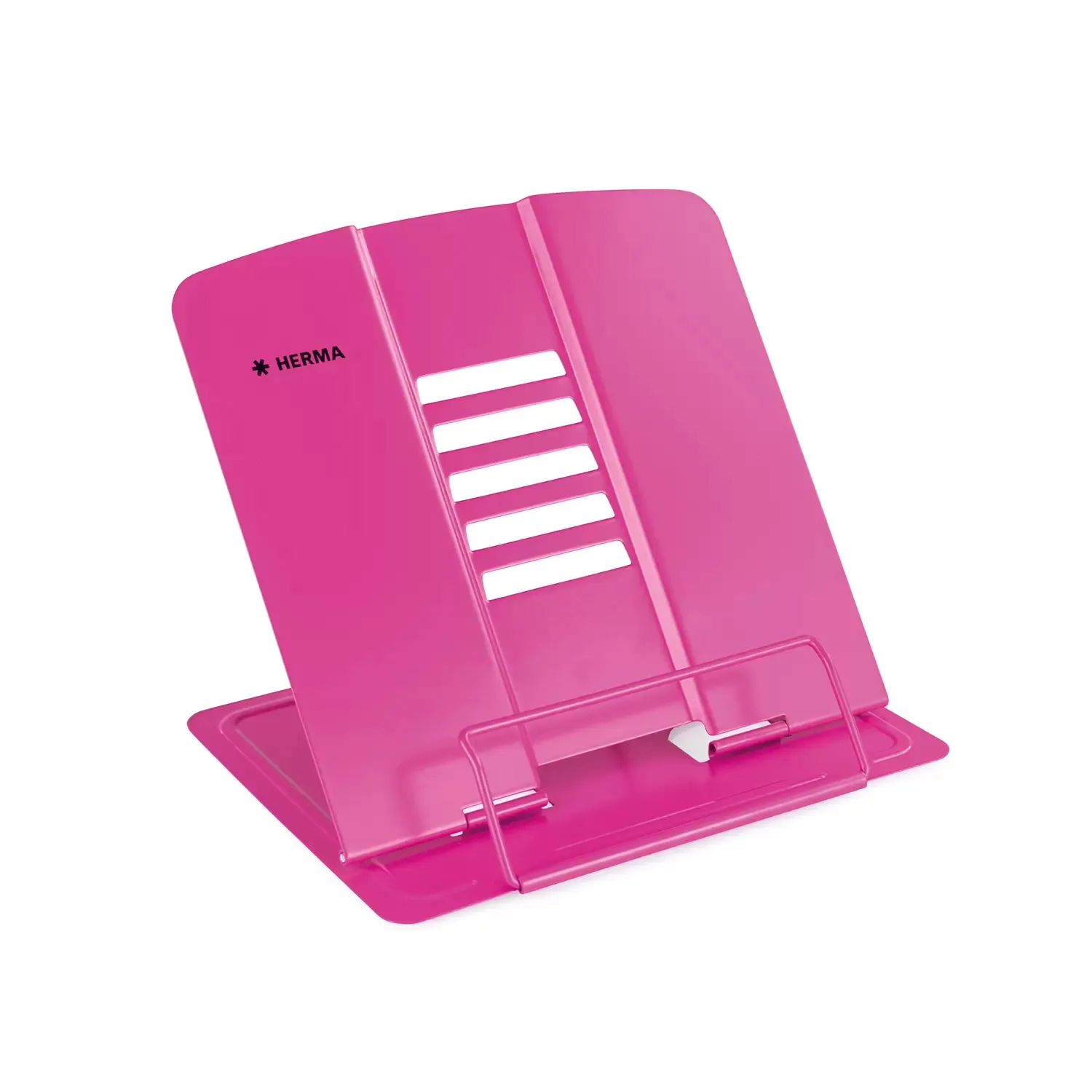 Herma Reading rack metal pink
