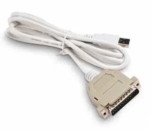 Intermec USB to Parallel Adapter DB-25, 1.8 m