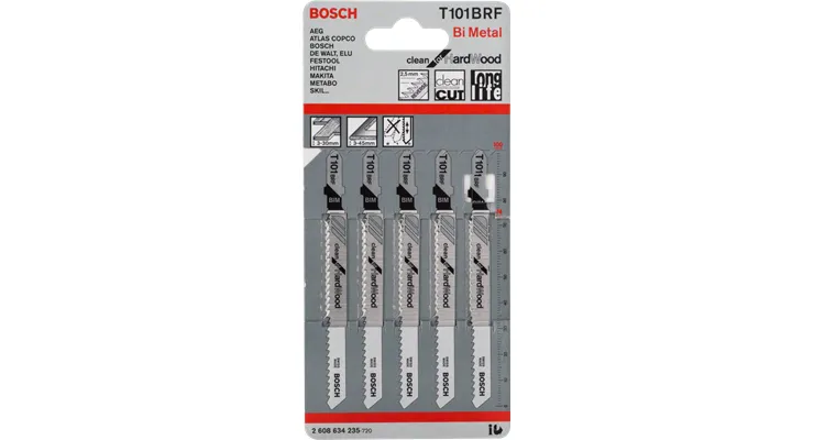 Bosch clean for Hard Wood T 101 BRF Stiksavsklinge Stiksav