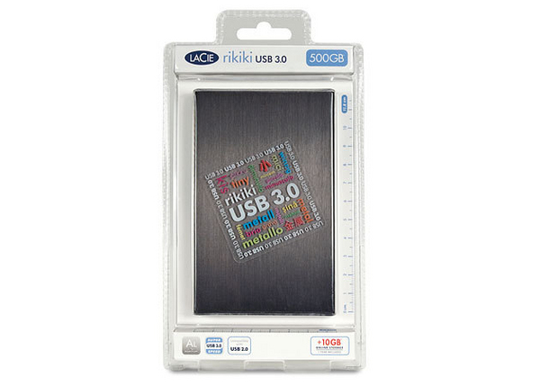 USB3 2.5" 500GB Rikiki Black