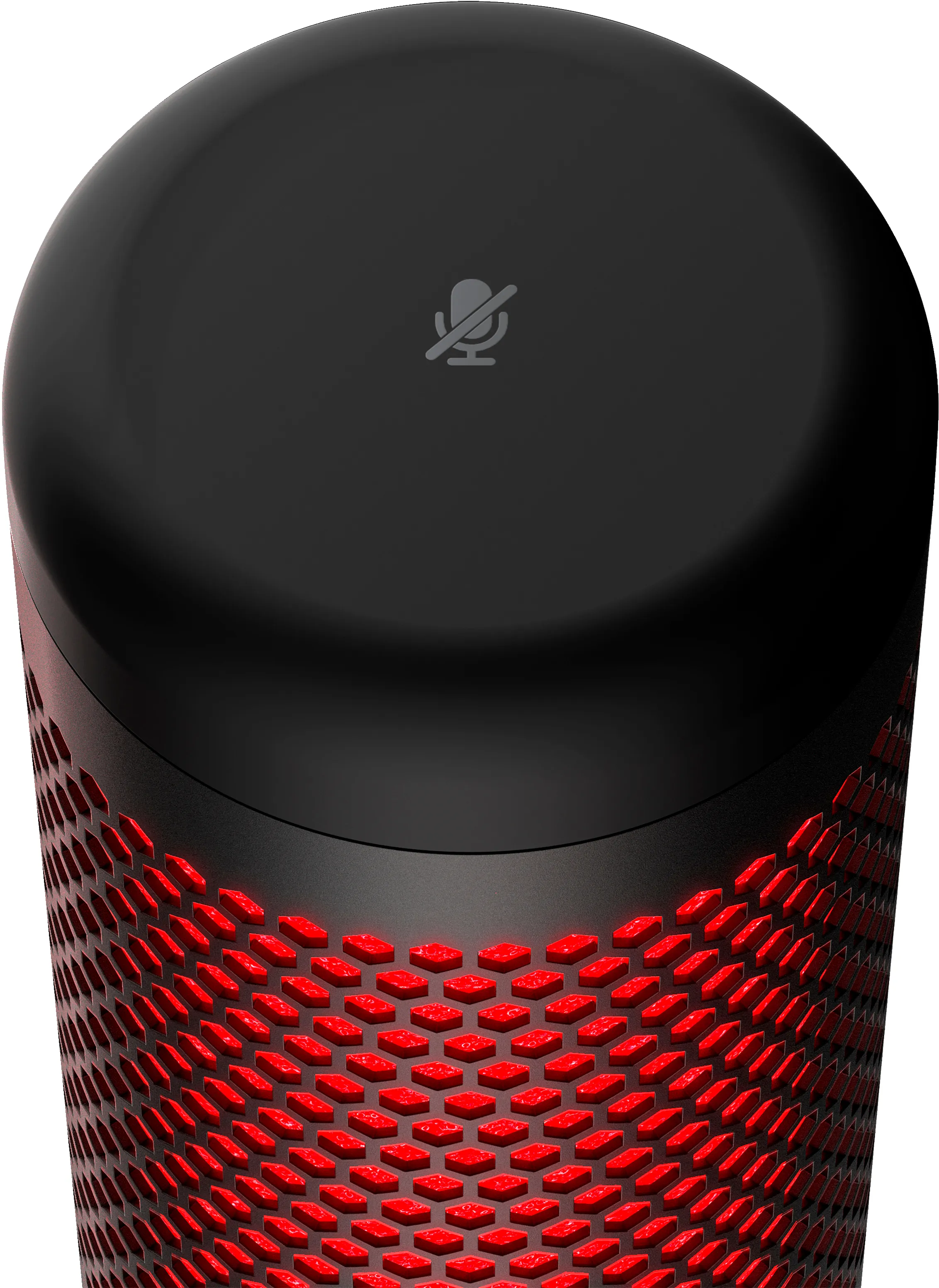 HyperX QuadCast USB - microphone, black/red