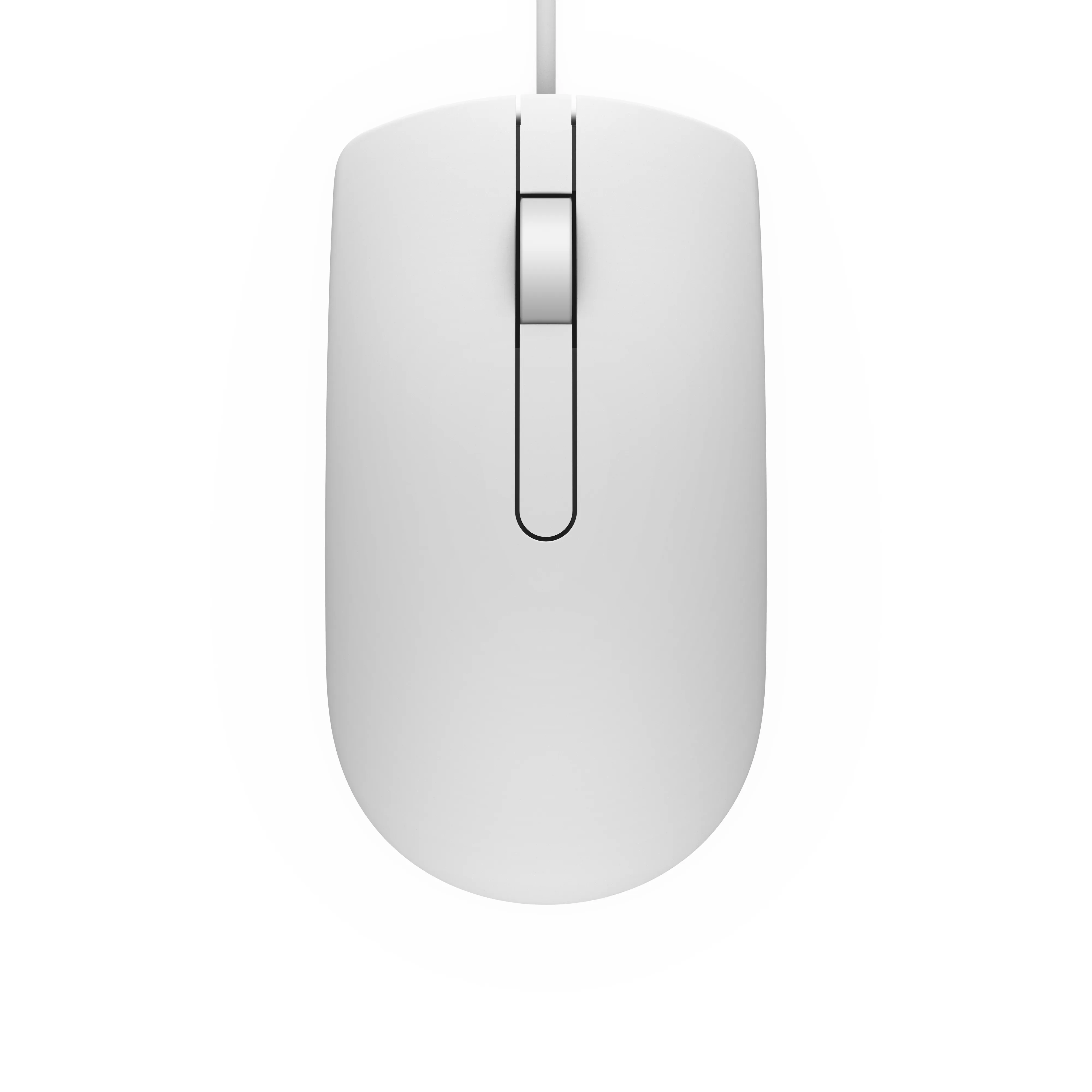 Dell MS116 tr&aring;dbunden mus, vit