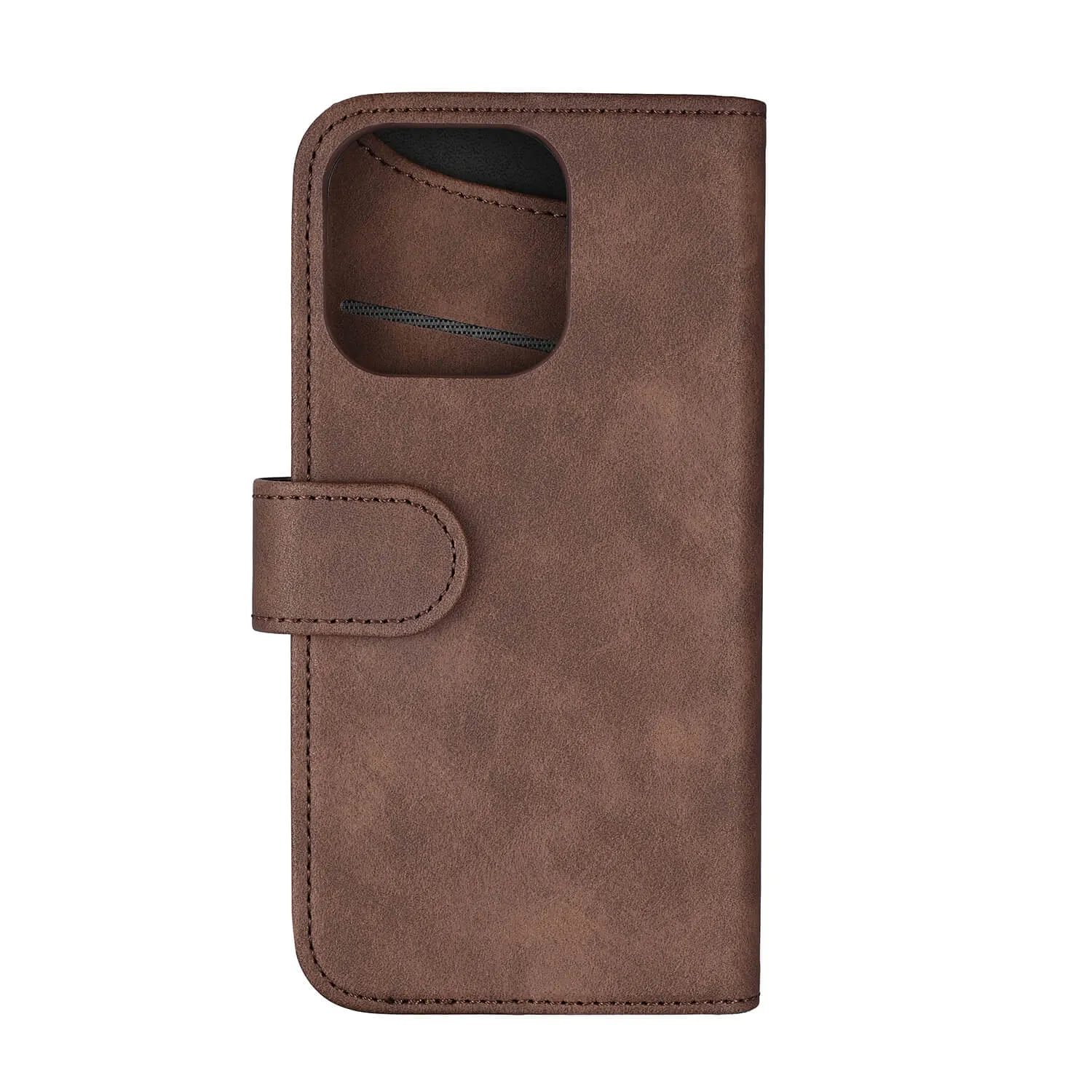 GEAR Wallet MagSeries, iPhone 16 Pro - pl&aring;nboksfodral, Brun