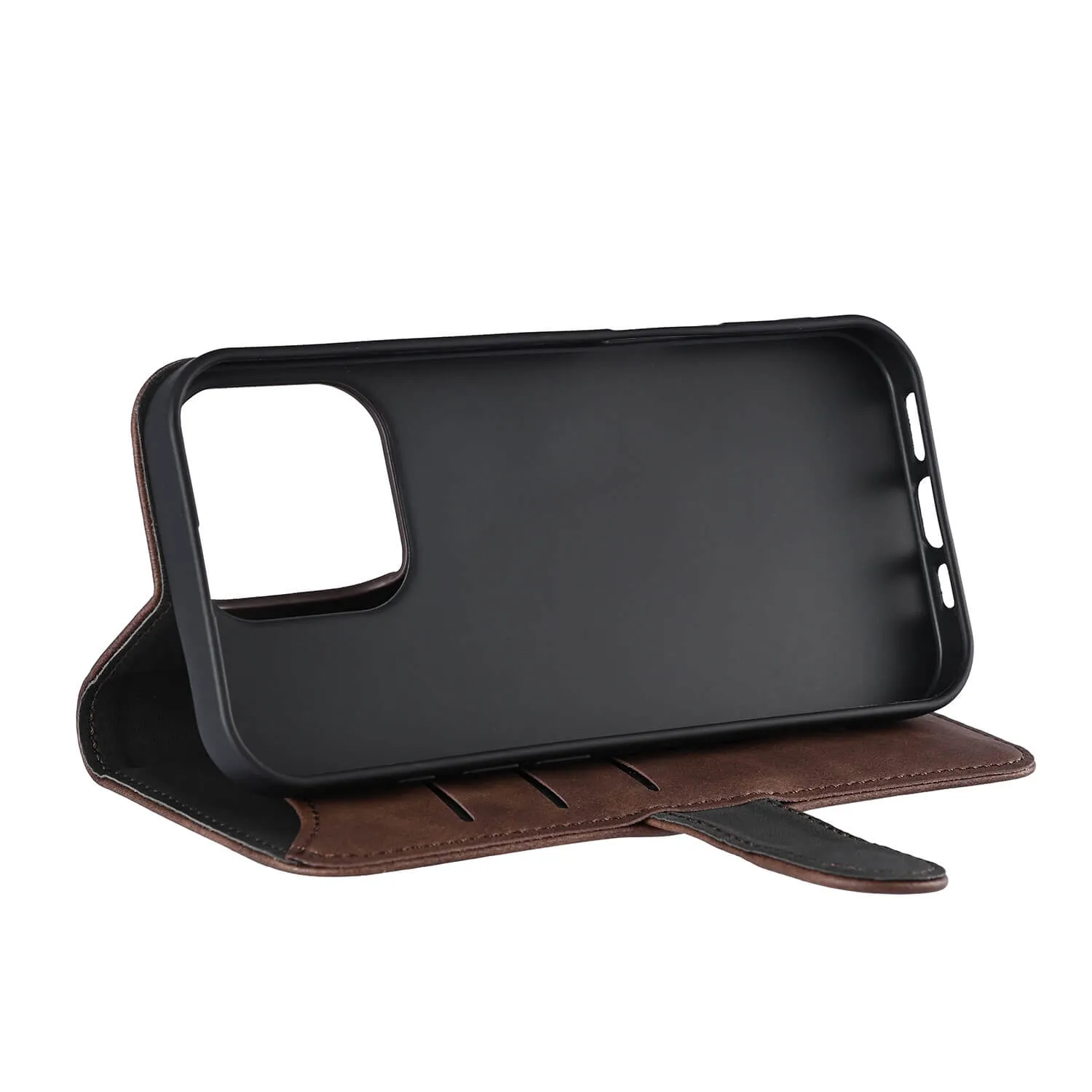 GEAR Wallet MagSeries, iPhone 16 Pro - pl&aring;nboksfodral, Brun