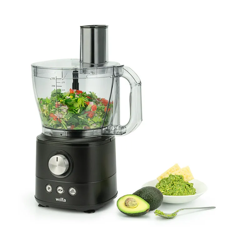 Wilfa Essential FP1B-1000 - food processor, 1000W, Black