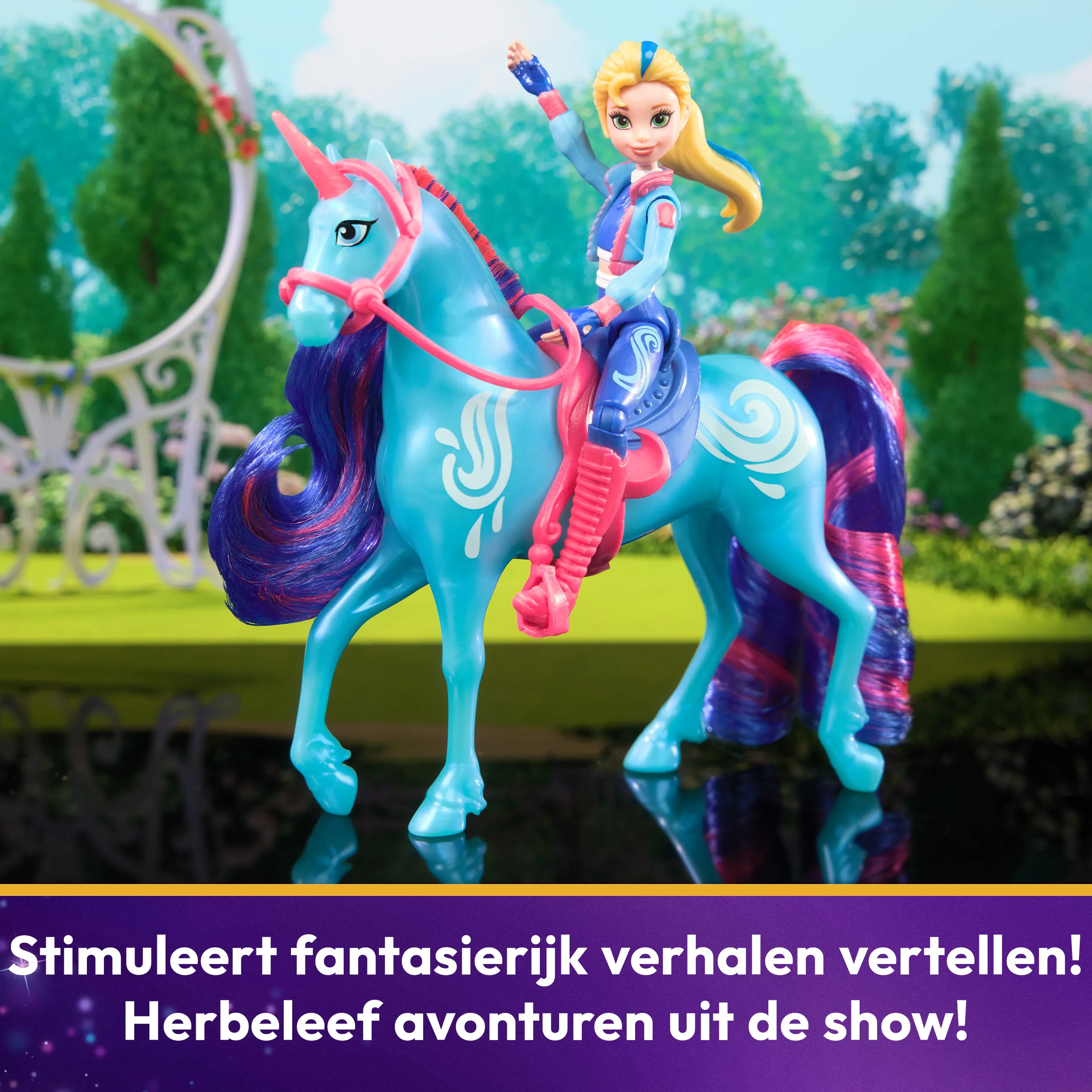 Spin Master Unicorn Academy - Isabel and Unicorn River Set, toy figure