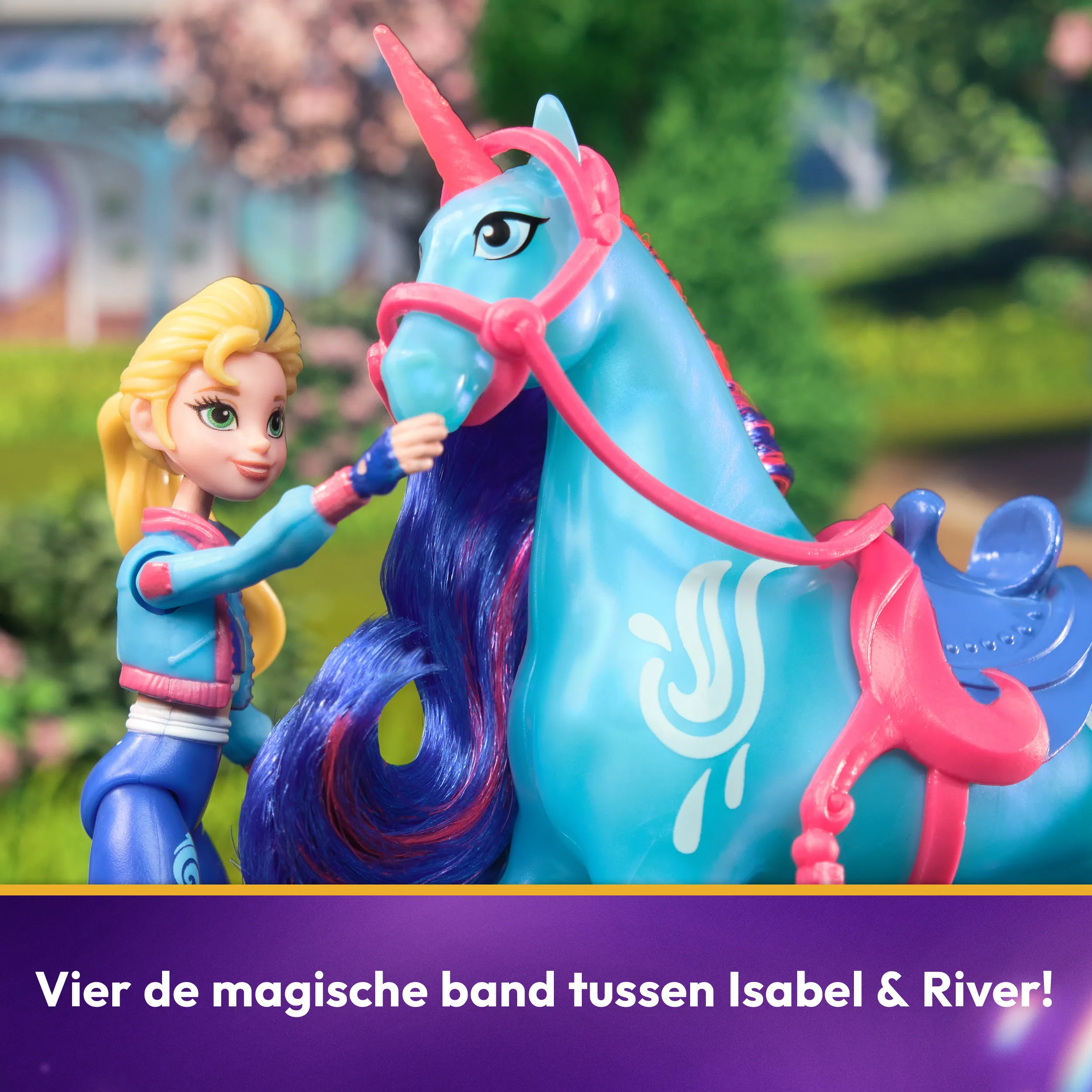 Spin Master Unicorn Academy - Isabel and Unicorn River Set, toy figure