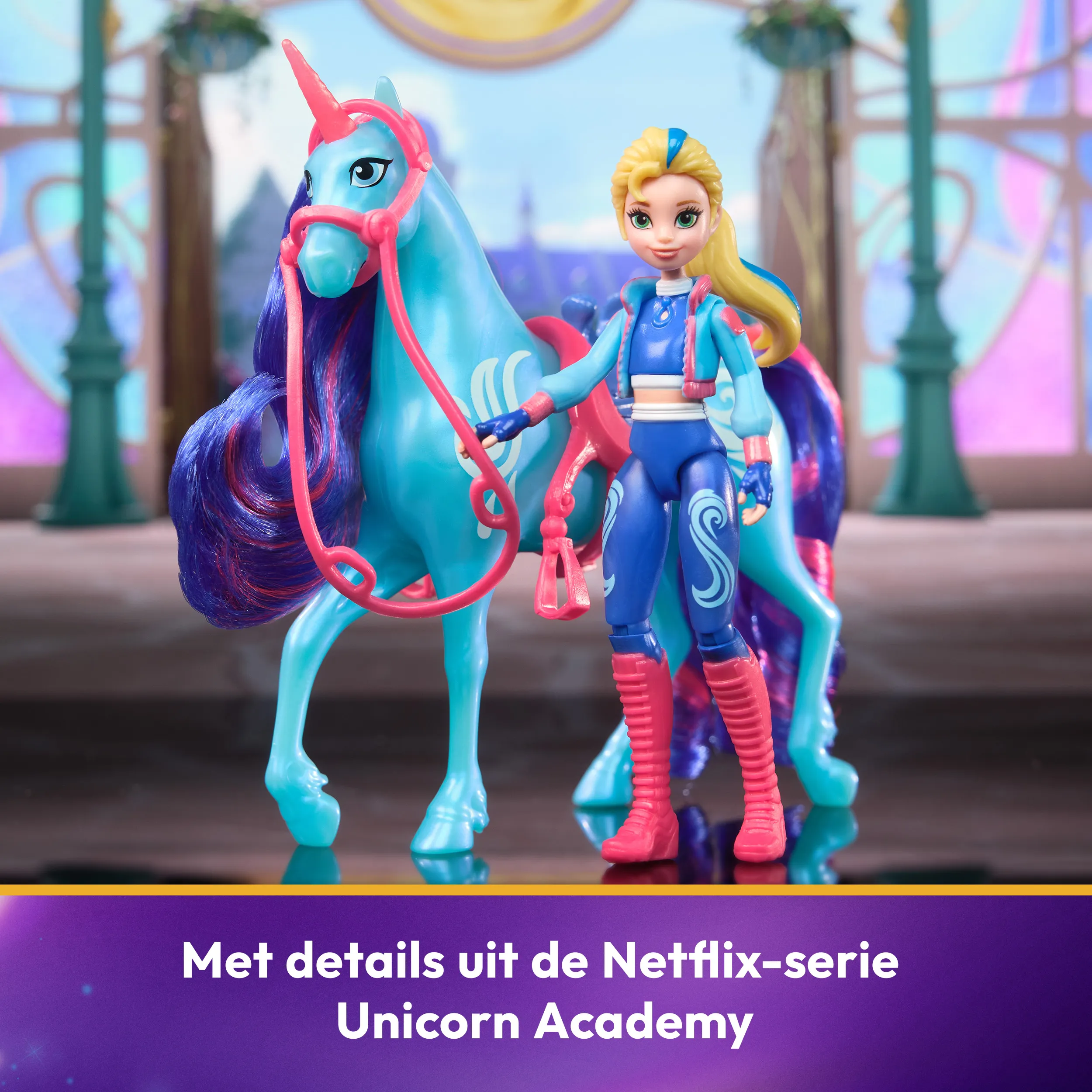Spin Master Unicorn Academy - Isabel and Unicorn River Set, toy figure
