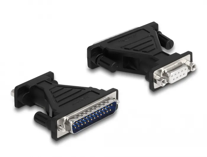 Delock Adapter USB 2.0 Type-A to 1 x Serial RS-232 D-Sub 9 + Adapter D