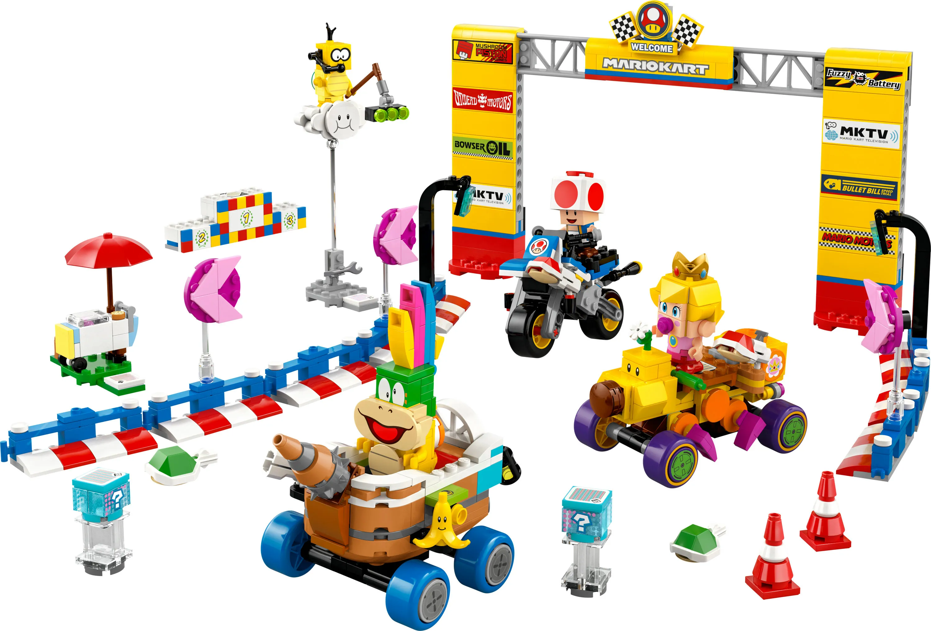 LEGO Super Mario Baby Peach and Grand Prix Set 72036