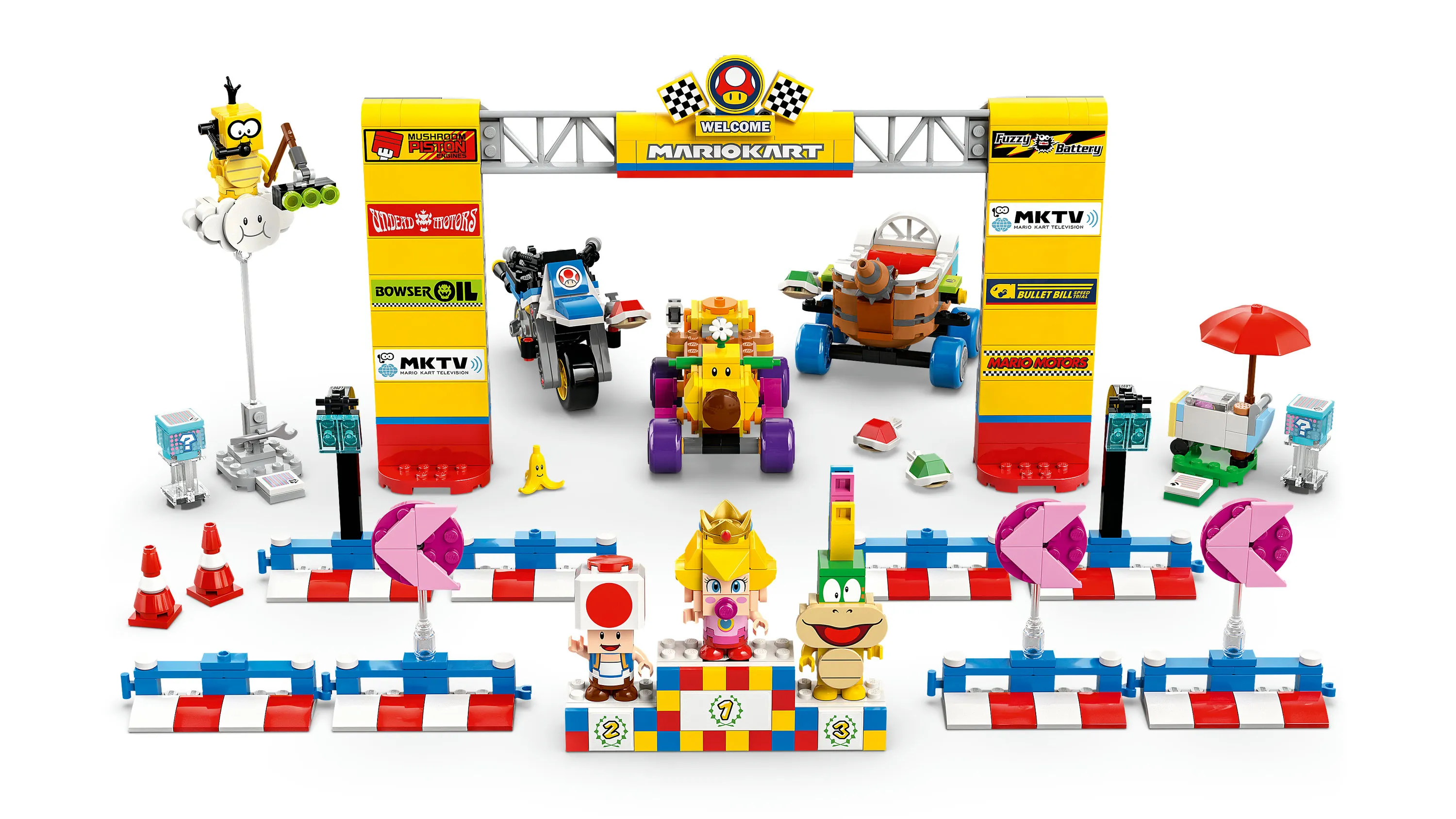 LEGO Super Mario Baby Peach and Grand Prix Set 72036