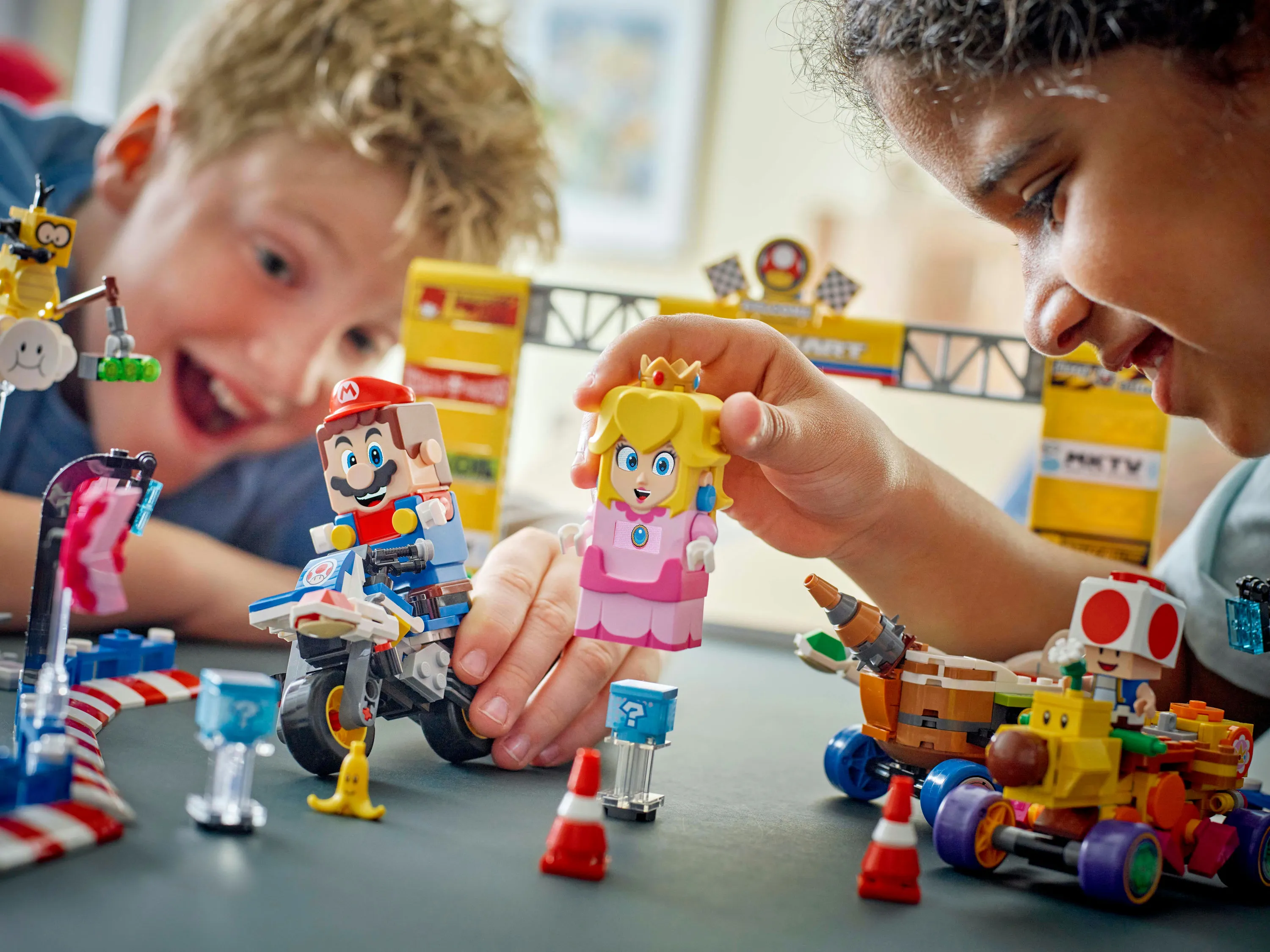 LEGO Super Mario Baby Peach and Grand Prix Set 72036