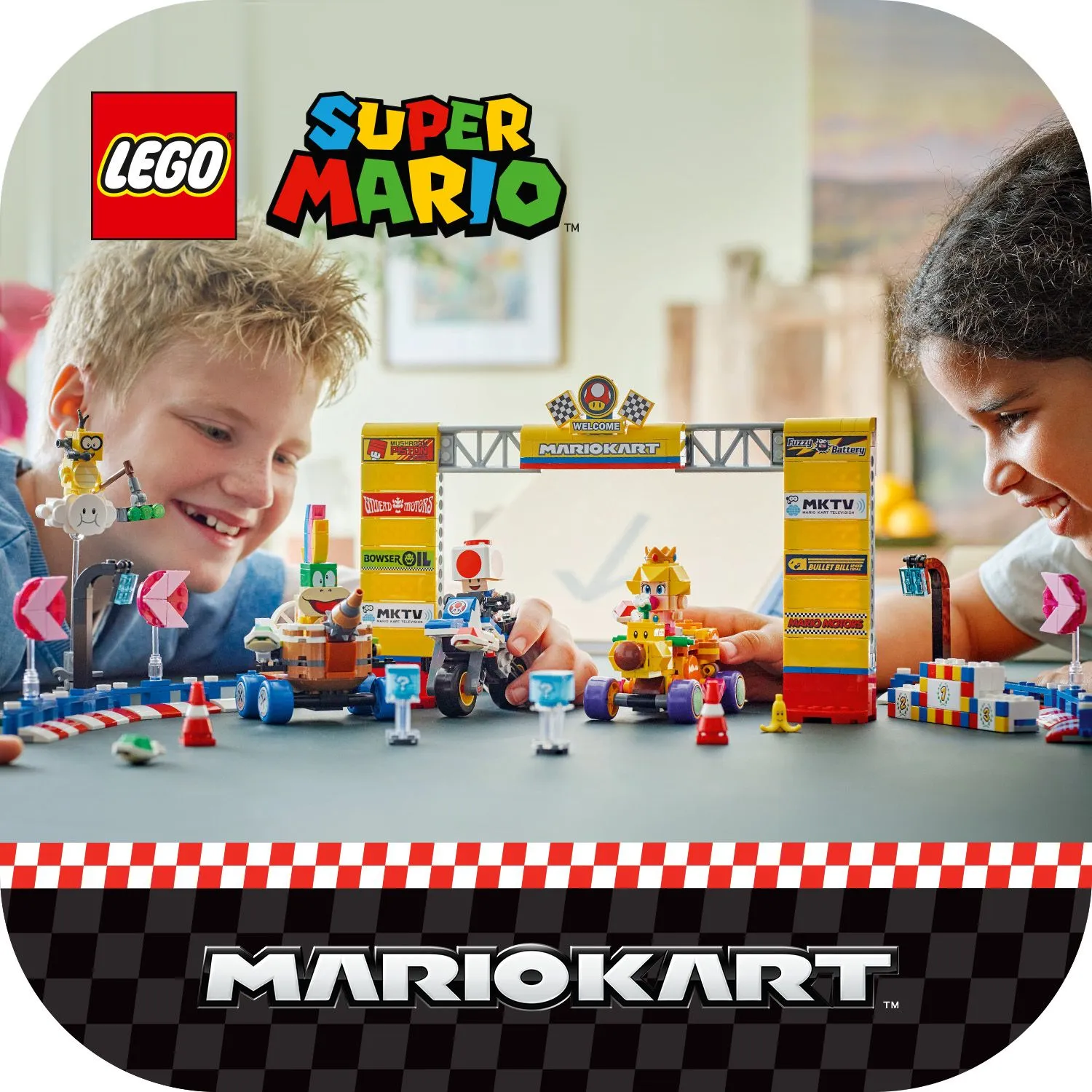LEGO Super Mario Baby Peach and Grand Prix Set 72036