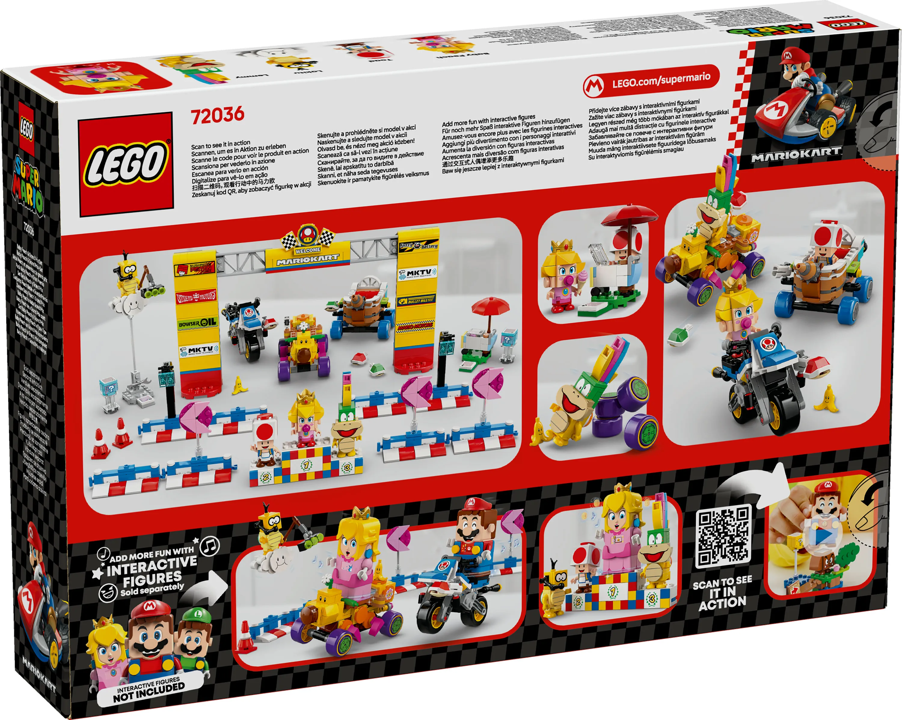 LEGO Super Mario Baby Peach and Grand Prix Set 72036