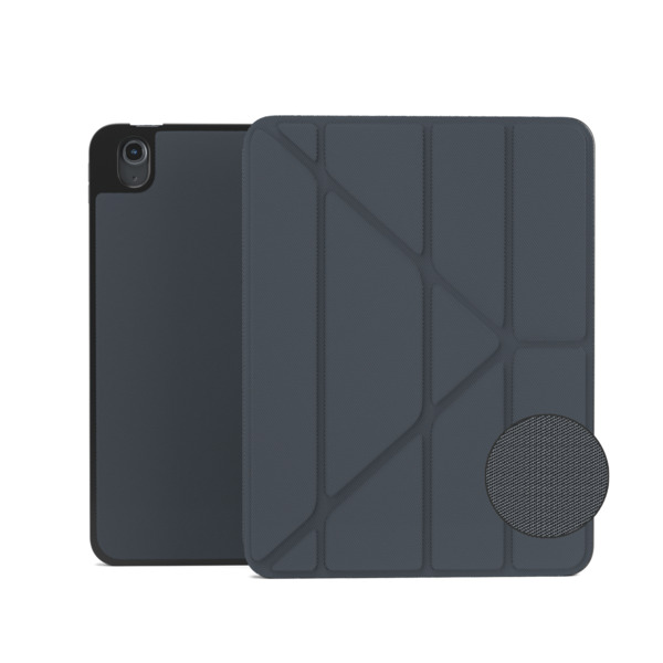 Epico SolidWoven Flip Case | iPad 10,9" (A14)/11" (A16) | Black | Integrated Stand  &  Apple Pencil Storage