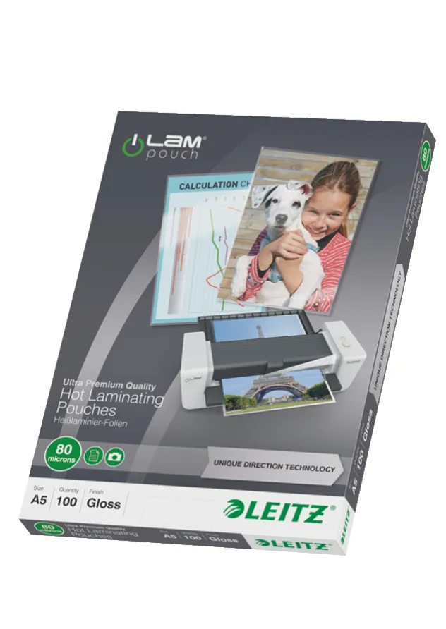 Lamination pouch A5 UDT 80 mic. (100)