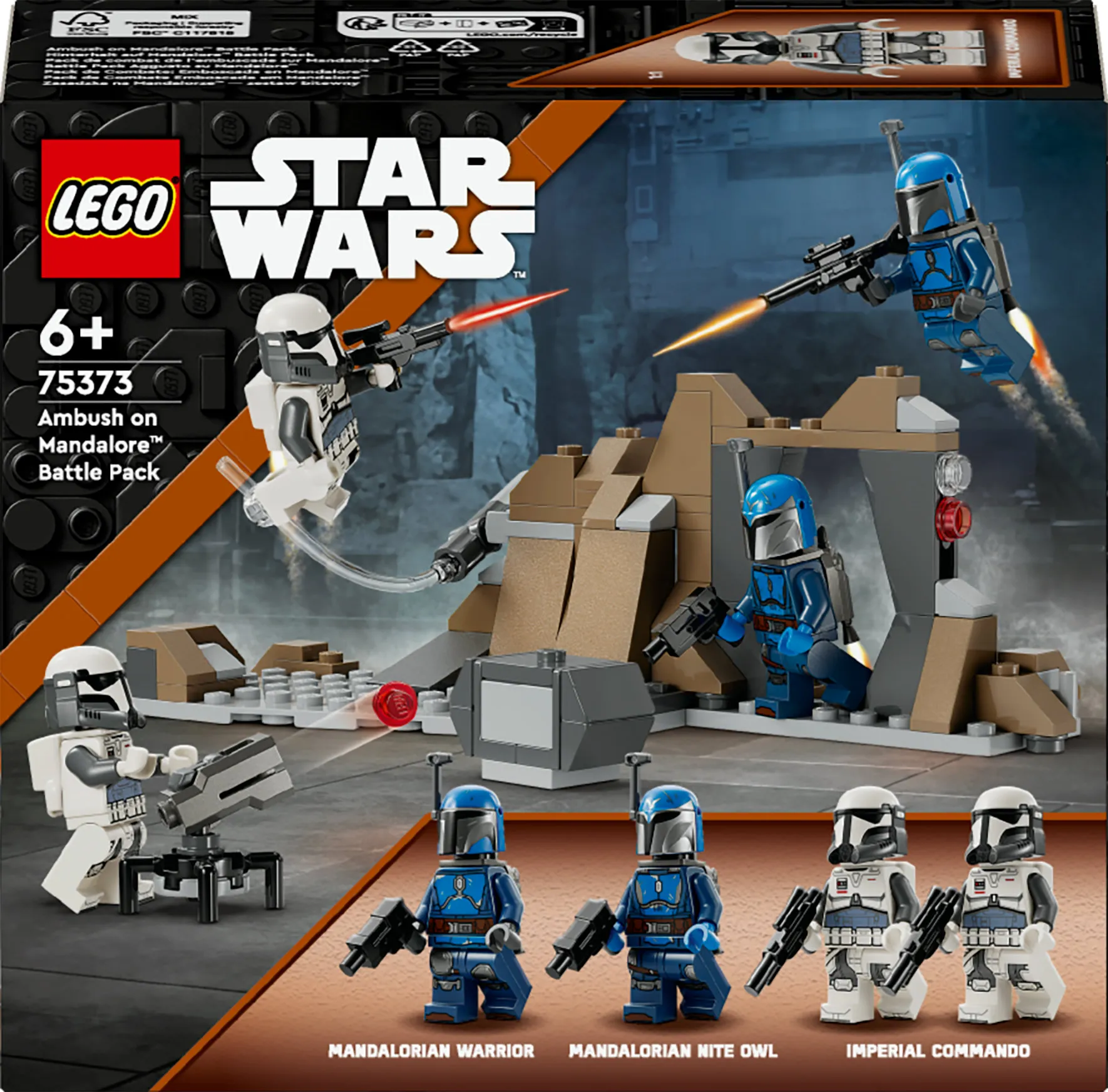 LEGO Star Wars Ambush on Mandalore &mdash; Battle Pack 75373