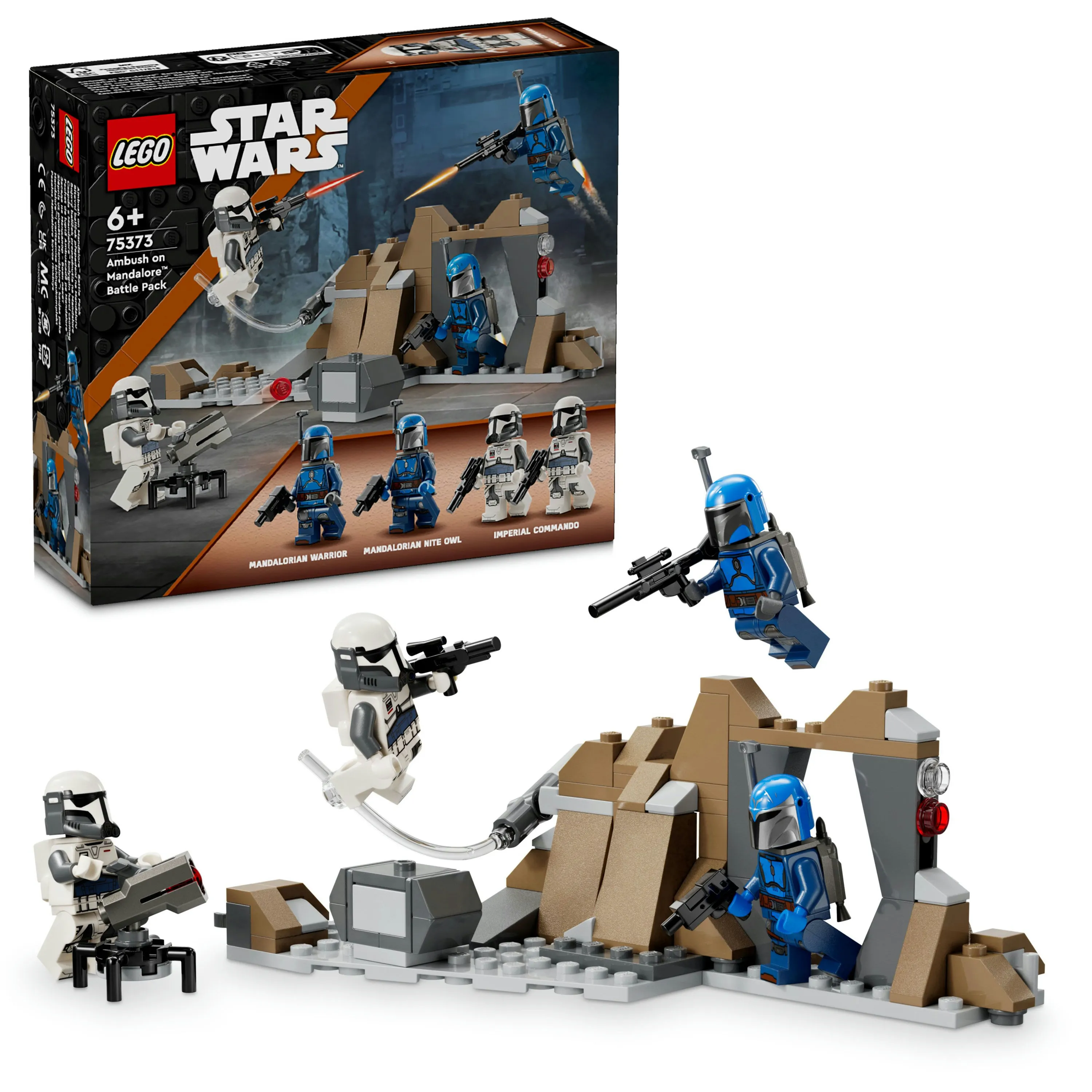LEGO Star Wars Ambush on Mandalore &mdash; Battle Pack 75373