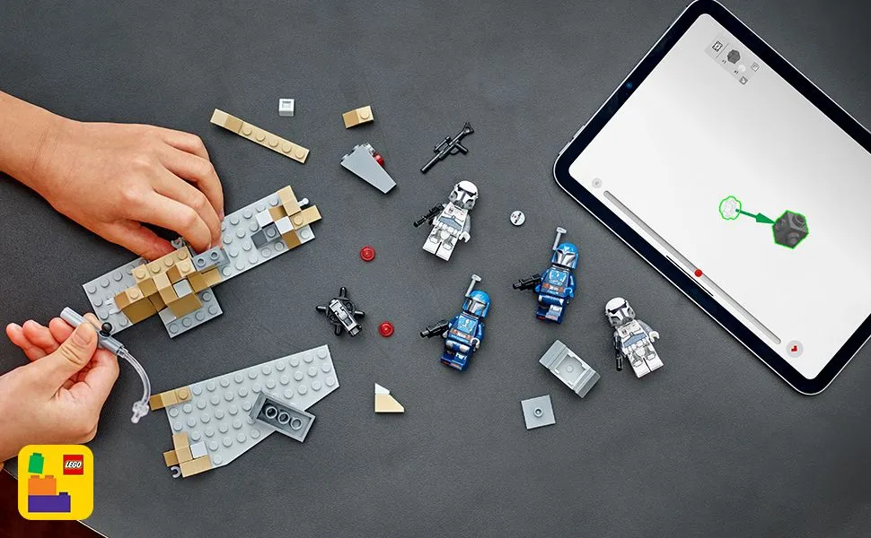 LEGO Star Wars Ambush on Mandalore &mdash; Battle Pack 75373