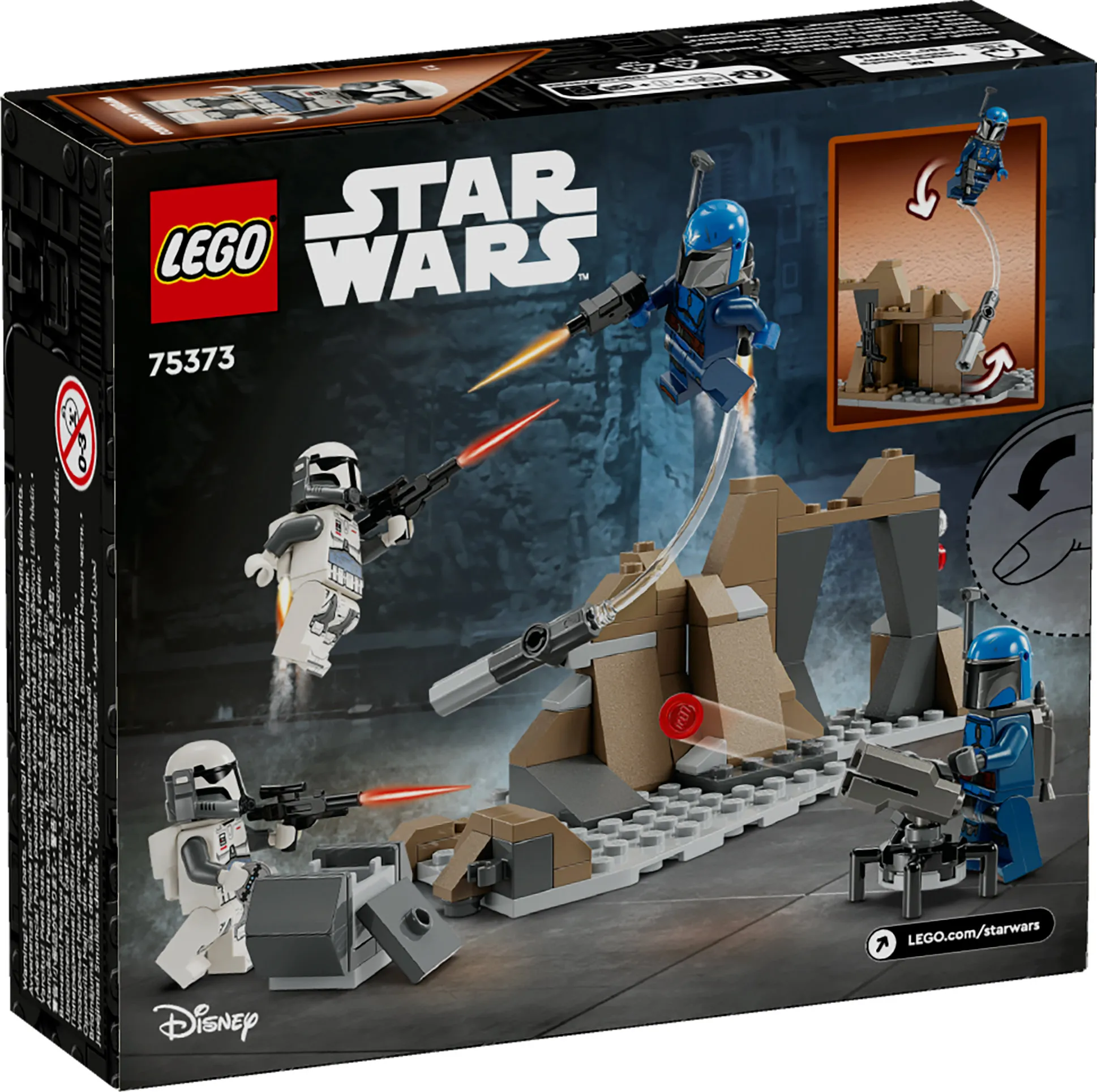 LEGO Star Wars Ambush on Mandalore &mdash; Battle Pack 75373