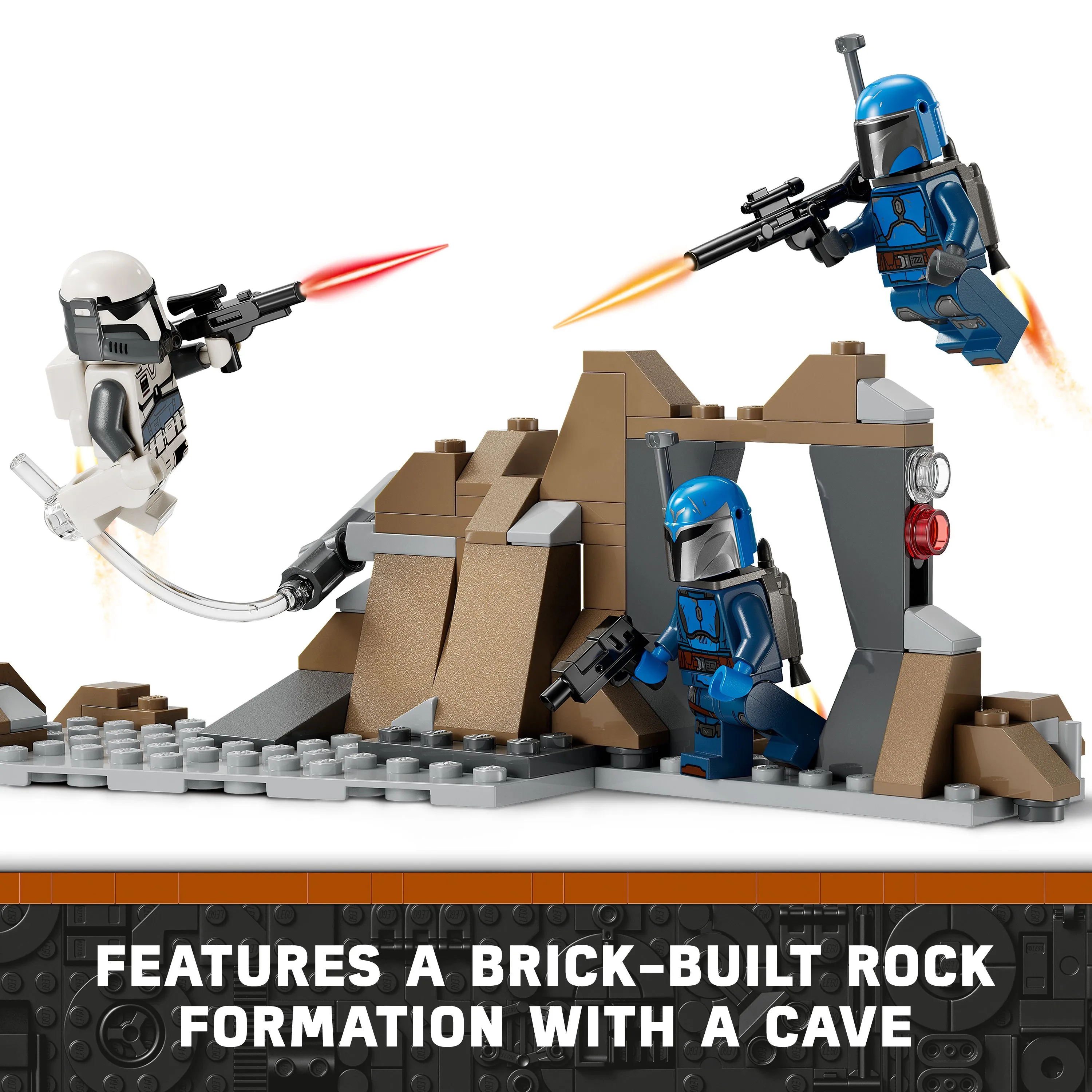 LEGO Star Wars Ambush on Mandalore &mdash; Battle Pack 75373