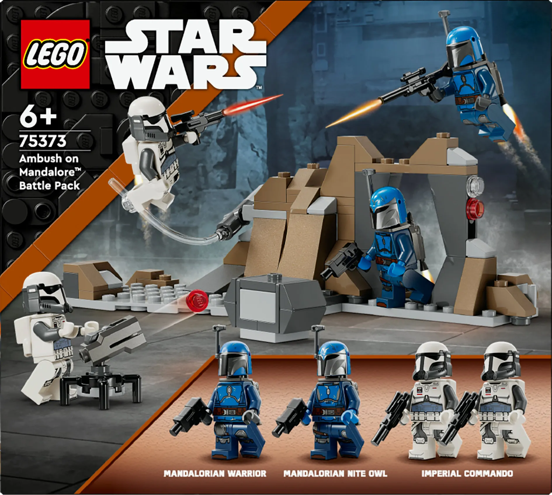 LEGO Star Wars Ambush on Mandalore &mdash; Battle Pack 75373